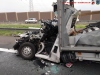 VU mehrere LKW, mehrere eingeklemmte Personen, A3 Richtung Würzburg, 09.04.2019